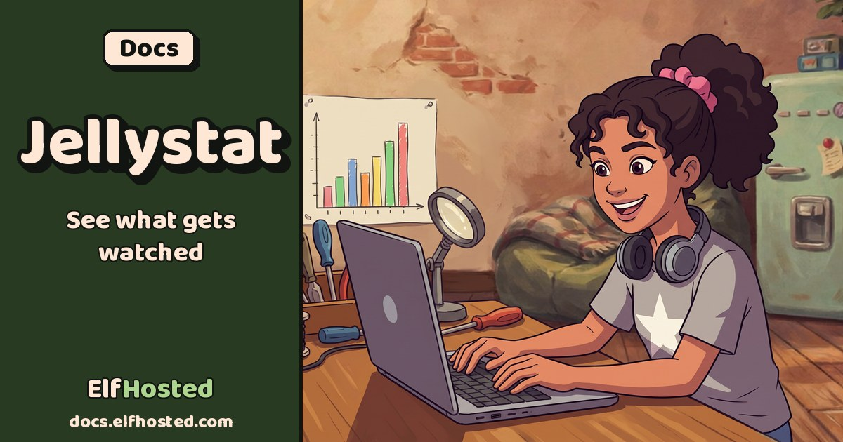 Hosted Jellystat - Jellyfin Statistics Dashboard | ElfHosted