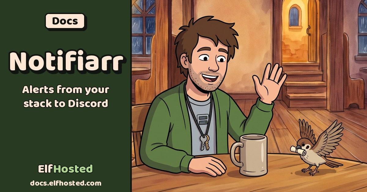 Hosted Notifiarr - Cloud Media Notification System | ElfHosted
