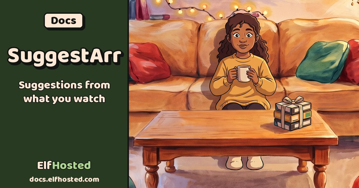 Hosted Suggestarr - Automated Media Recommendations | ElfHosted
