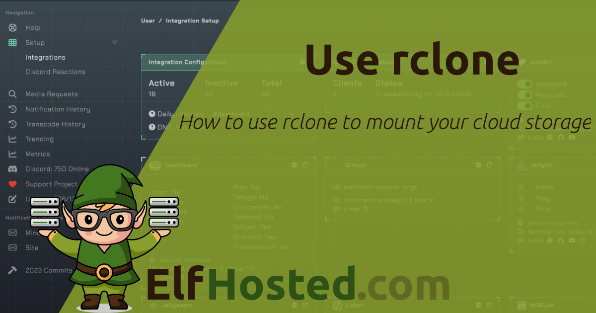 How to use rclone | ElfHosted