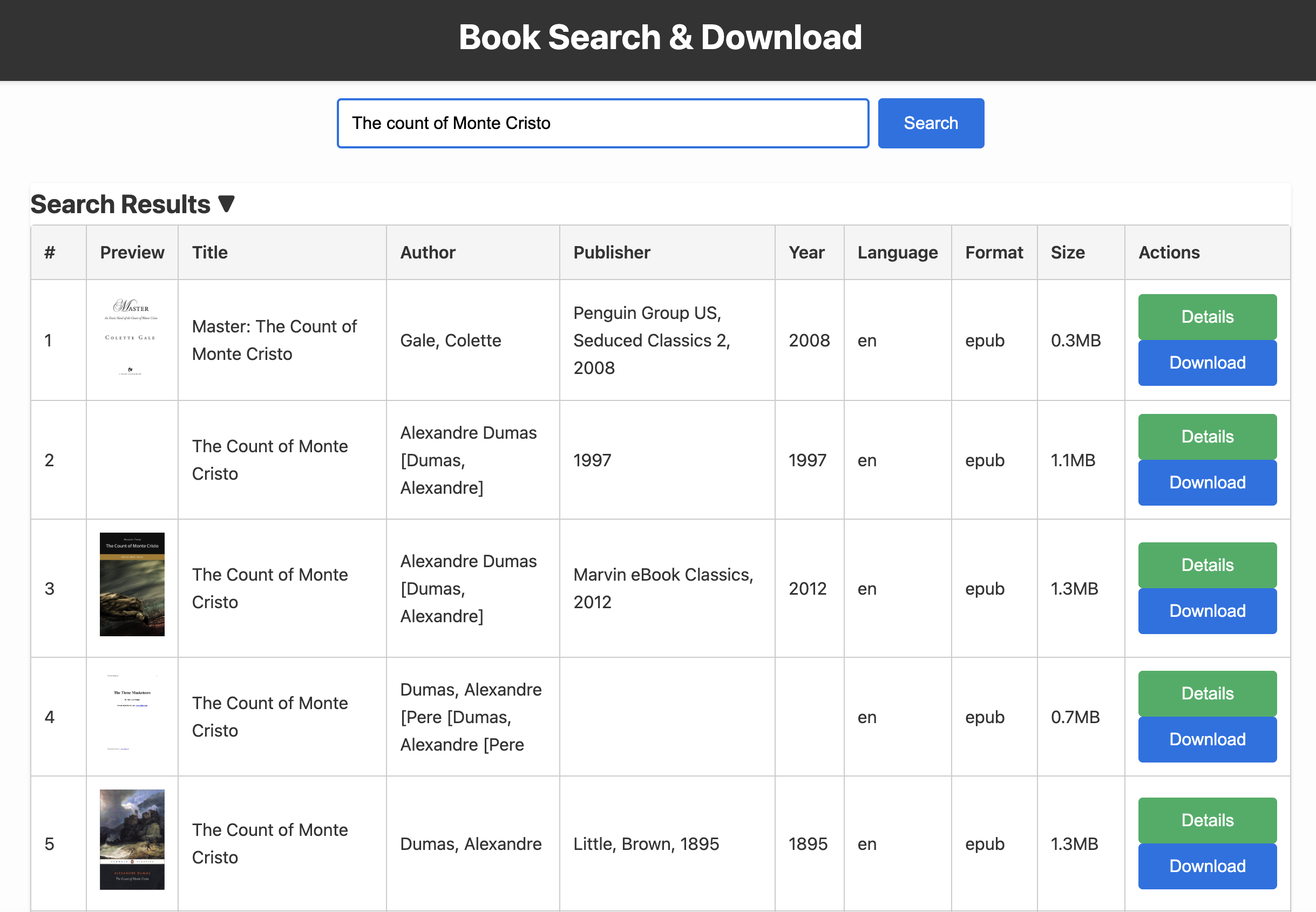 Screenshot of Calibre-Web-Automated-Book-Downloader